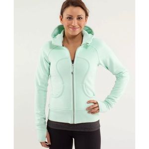Lululemon Scuba Hoodie Full Zip in Mint  Size 4